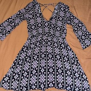Floral pattern dress